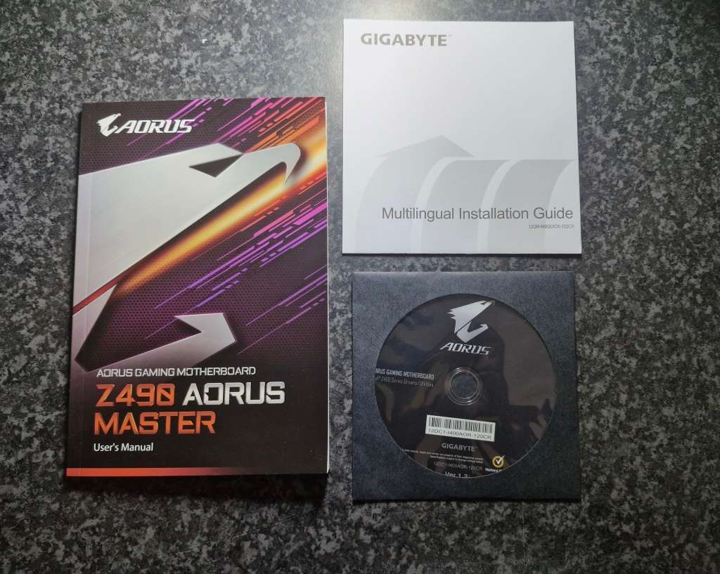 Aorus Master Z490, I9 10850K, Corsair Vengeance Pro 64GB Ram Combo