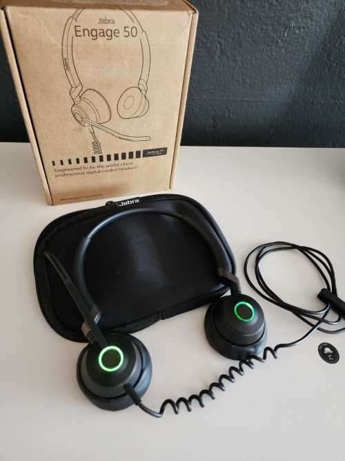 Jabra Engage 50 Stereo USB-C Wired Headset 5099-610-189, perfect for call center, On Special