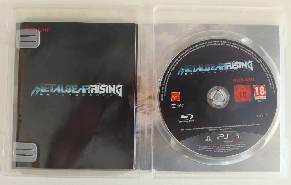 PS3 GAMES  Metal Gear Rising Revengeance PS3 PLAYSTATION 3 GAMES