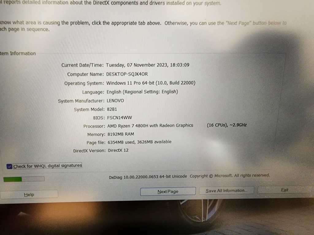 Black Ryzen 7 Lenovo Legion 5 Gaming, 8G RAM, 512 NVMe, 6G RTX2060, 144Mhz, 1y wnty, Like new still
