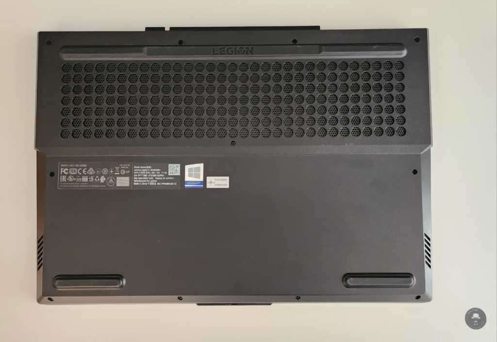 Black Ryzen 7 Lenovo Legion 5 Gaming, 8G RAM, 512 NVMe, 6G RTX2060, 144Mhz, 1y wnty, Like new still