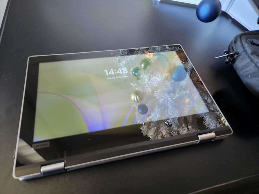 Dual Core Lenovo Yoga 2in1 Touchscreen, 4G RAM, 128G NVMe, 1Y wnty, Office21, Free Bag, Like New