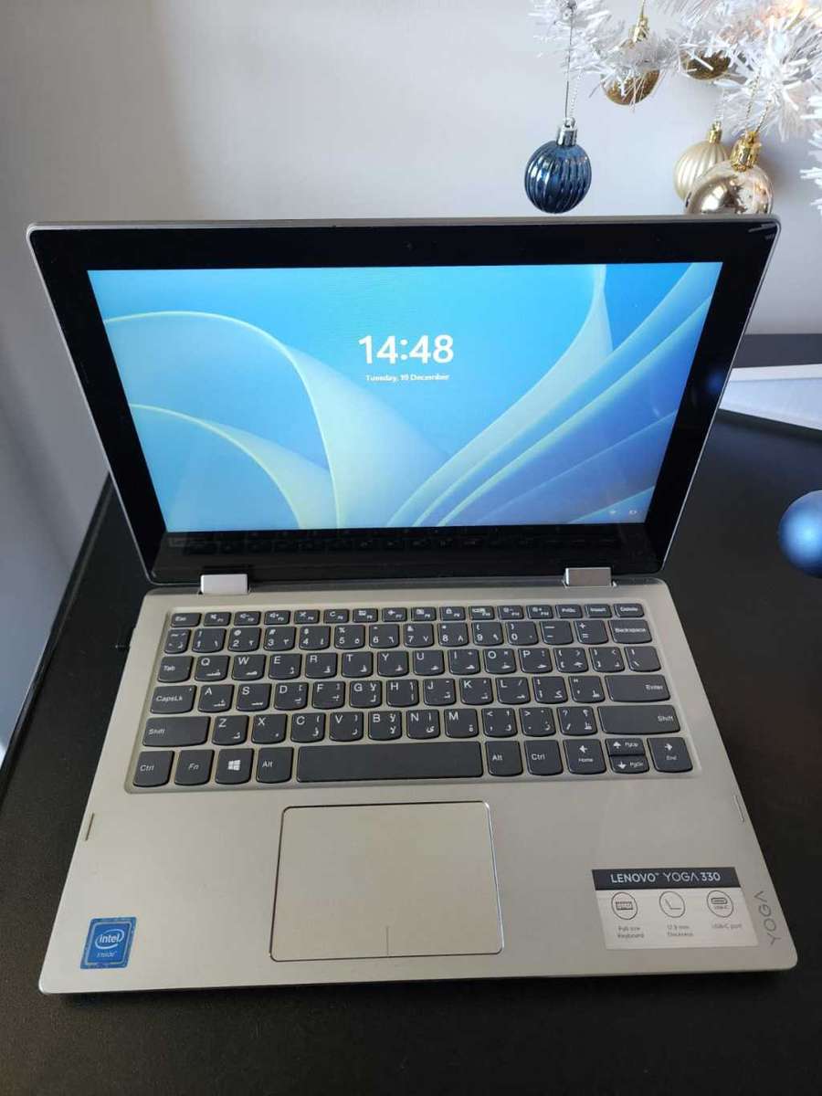 Dual Core Lenovo Yoga 2in1 Touchscreen, 4G RAM, 128G NVMe, 1Y wnty, Office21, Free Bag, Like New