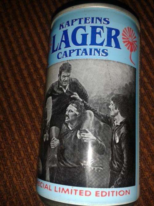 Kapteins Lager Captains - Lager - Special Limited Edition (Beer tin - still unopened)