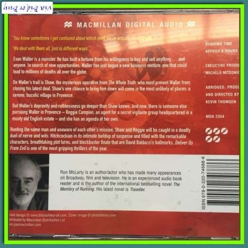 AUDIOBOOK - DELIVER US FROM EVIL (DAVID BALDACCI)