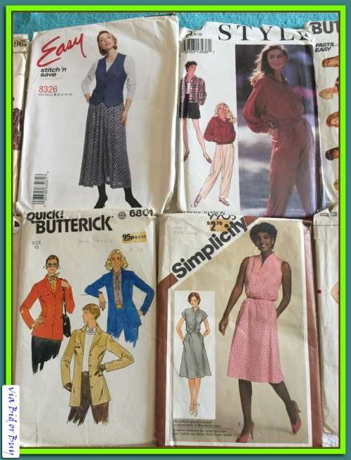 JOB LOT B: 15 PATTERNS UNCHECKED