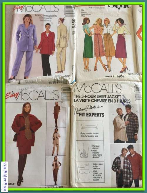 JOB LOT B: 15 PATTERNS UNCHECKED