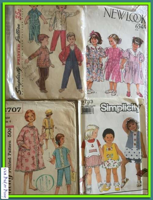 JOB LOT D: 15 KIDDIES PATTERNS UNCHECKED