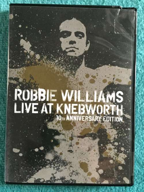 DVD - ROBBIE WILLIAMS LIVE AT KNEBWORTH (2 DVD'S)