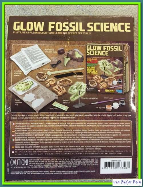 4M - GLOW FOSSIL SCIENCE (NEW)