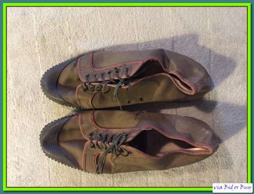 SADF BROWN TEKKIES (30,5CM) - 1977