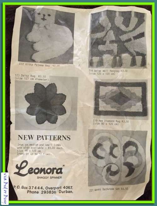 LEONORA SHAGGY SPINNER (RUBBERS MISSING REFER PICS) PATENT 77/4909