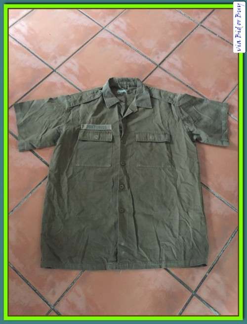 SADF SHORT SLEEVE SHIRT - NO LABEL SEE DESCRIPTION FOR MEASUREMENTS