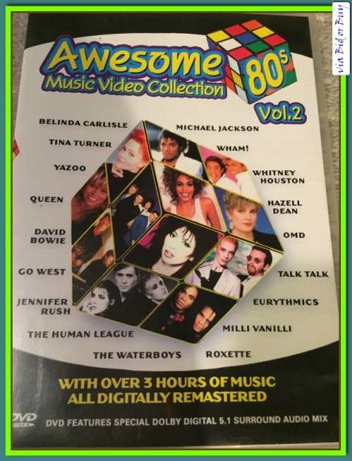 MUSIC DVD - AWESOME MUSIC VIDEO COLLECTION 80'S VOL2 (50 ORIGINAL ARTISTS)
