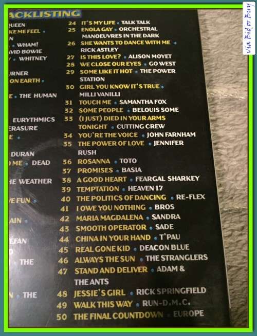 MUSIC DVD - AWESOME MUSIC VIDEO COLLECTION 80'S VOL2 (50 ORIGINAL ARTISTS)