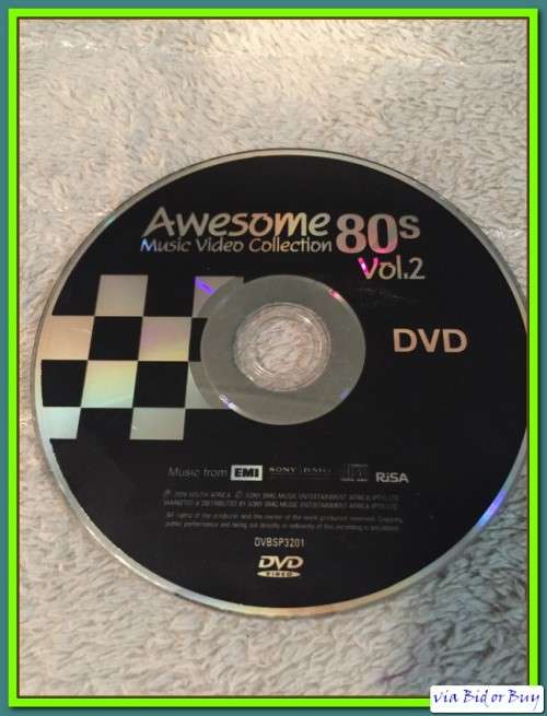 MUSIC DVD - AWESOME MUSIC VIDEO COLLECTION 80'S VOL2 (50 ORIGINAL ARTISTS)