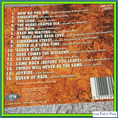 CD - ROXETTE: TOURISM