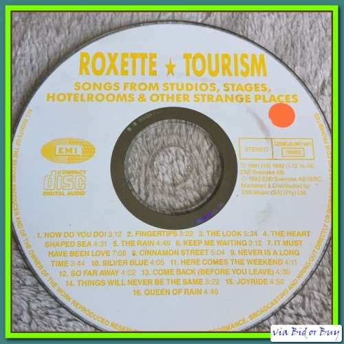 CD - ROXETTE: TOURISM