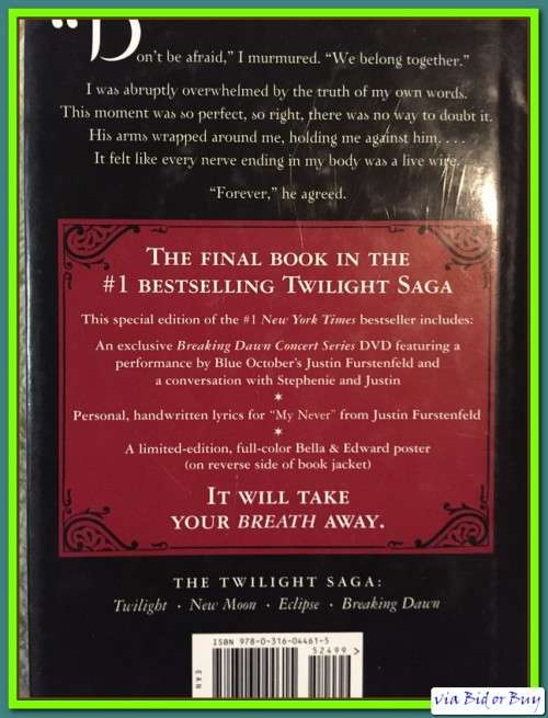 BREAKING DAWN (HARD COVER) - STEPHENIE MEYER