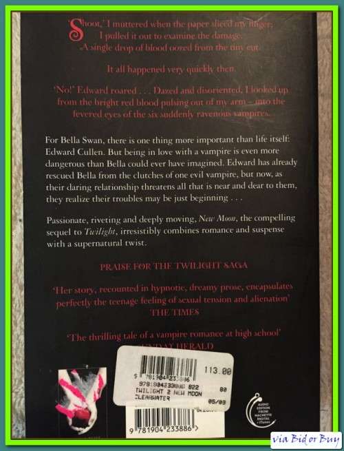 NEW MOON - STEPHENIE MEYER