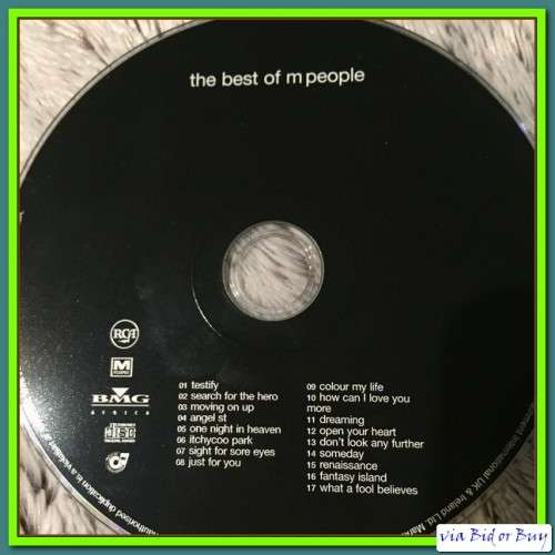 CD - THE BEST OF M PEOPLE