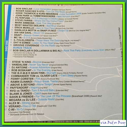 CD - BUMP 18 (2 CD'S) VARIOUS ARTISTS