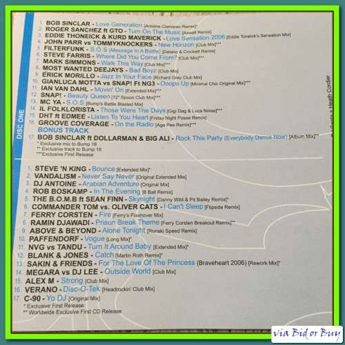 CD - BUMP 18 (2 CD'S) VARIOUS ARTISTS