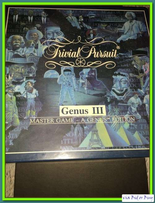 TRIVIAL PURSUIT - GENUS III (AGE 15 TO ADULT, 2 - 36 PLAYERS)