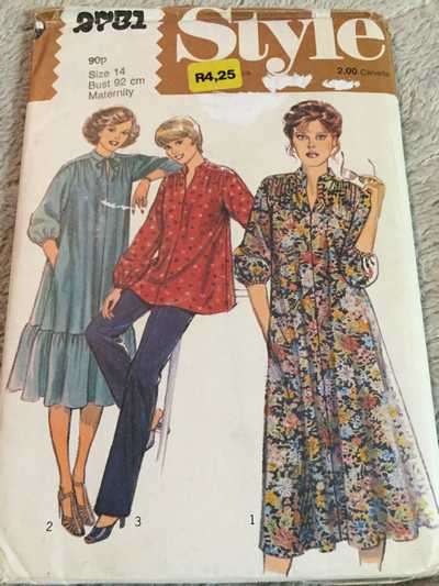 PATTERN STYLE 2731 (VINTAGE)(UNUSED) - DRESS, TOP & TROUSERS (SIZE 14, 10-18)