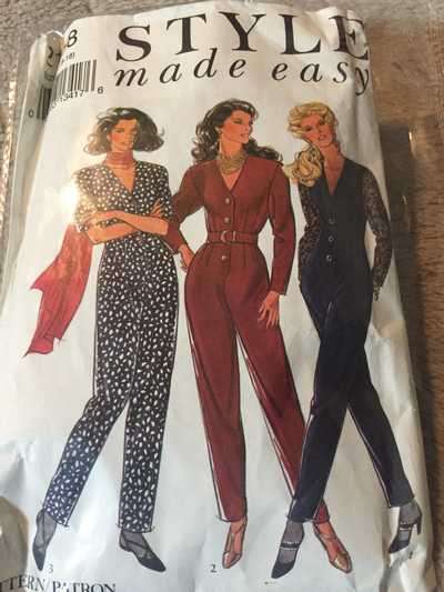 PATTERN STYLE 2188 - JUMPSUITS (SIZE 8-18)