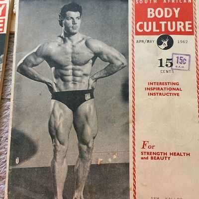 VINTAGE BODY BUILDER MAGAZINES (X4)