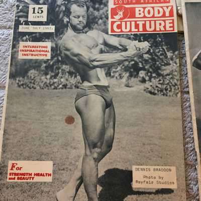 VINTAGE BODY BUILDER MAGAZINES (X4)