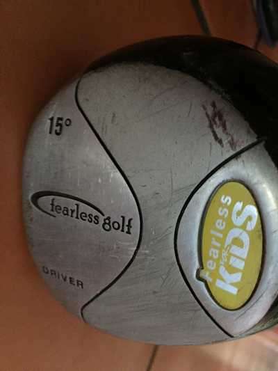 GOLF DRIVER FOR KIDS (LEFTHANDED) (FEARLESS KIDS)