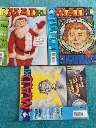 MAD MAGAZINE - 2005 #126-128 (3 MAGAZINES)