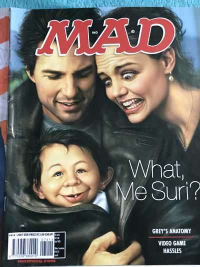 MAD MAGAZINES (7 BOOKS) - 2007 #413-419