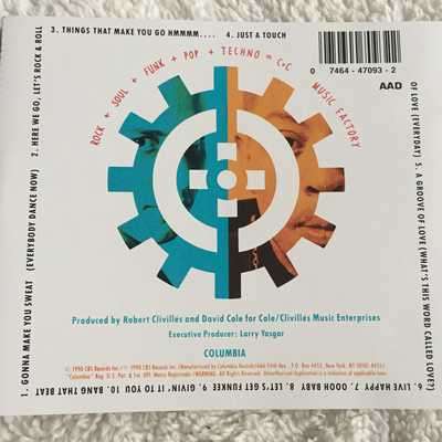 CD - C+C MUSIC FACTORY: GONNA MAKE YOU SWEAT