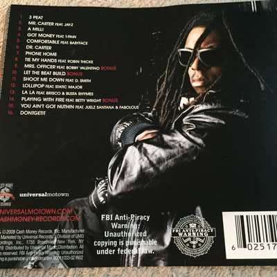 CD - LIL WAYNE: THE CARTER