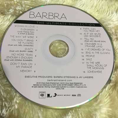 CD - BARBRA: THE ULTIMATE COLLECTION