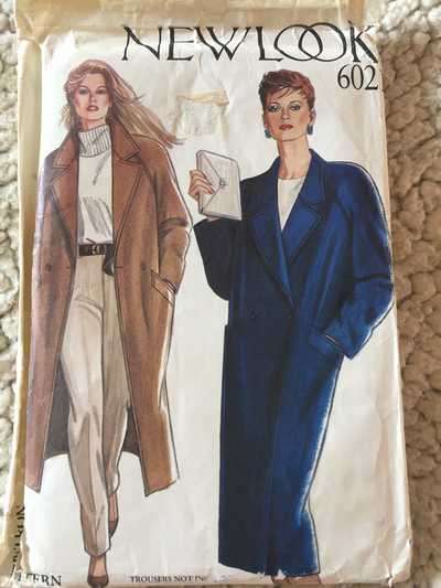 PATTERN NEW LOOK 6021 (UNUSED) - COAT (SIZE 8-18)
