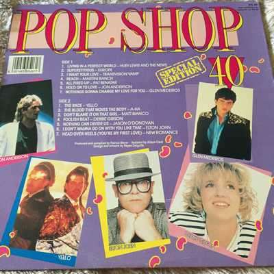 LP VINYL - POP SHOP 40 (VARIOUS ORIGINAL ARTISTS)