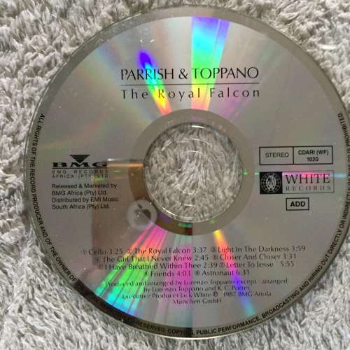 CD - PARRISH & TOPPANO: THE ROYAL FALCON