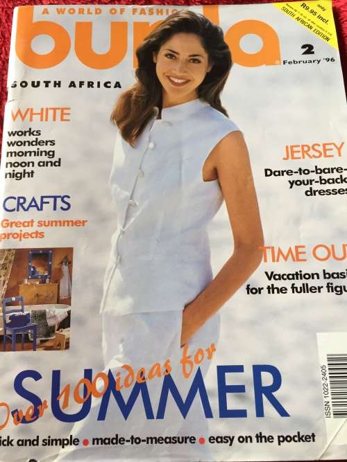 BURDA (A WORLD OF FASHION): FEBRUARY 1996 DARE TO BARE YOUR BACK DRESSES