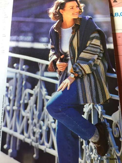BURDA (A WORLD OF FASHION): MAY 1995 3-IN-ONE GARMENT PARKA, VEST AND BLOUSE