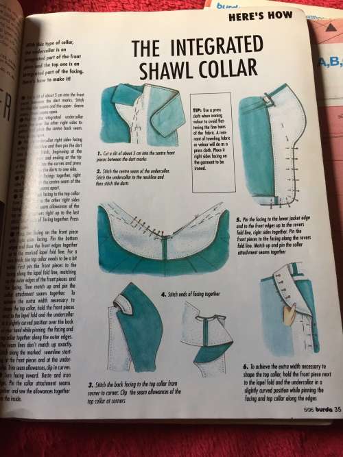 BURDA (A WORLD OF FASHION): MAY 1995 3-IN-ONE GARMENT PARKA, VEST AND BLOUSE