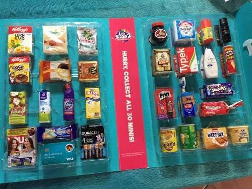 CHECKERS LITTLE SHOP 2 COMPLETE SET OF 30 PLUS CARRY CASE