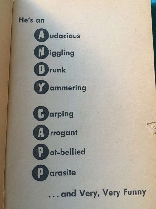 WHAT NEXT, ANDY CAPP (1964/65)