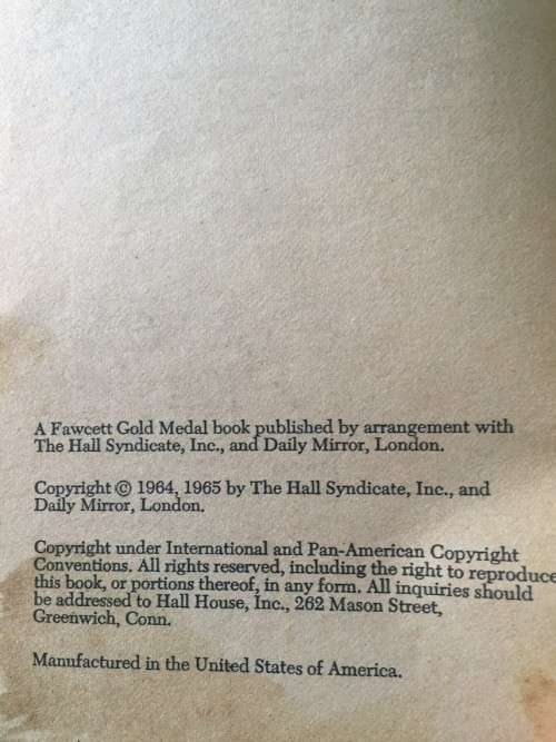 WHAT NEXT, ANDY CAPP (1964/65)