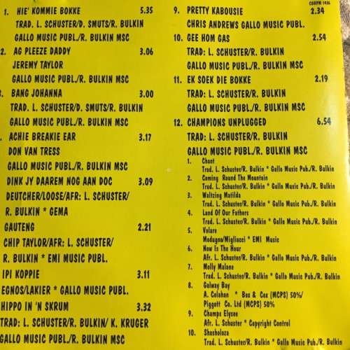 CD - LEON SCHUSTER: HIE` KOMMIE BOKKE! (AUTOGRAPHED BY LEON SCHUSTER)