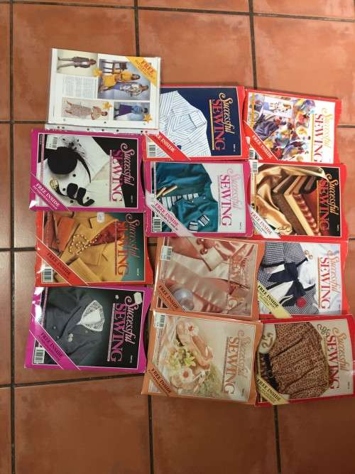 PATTERN JOBLOT SUCCESSFUL SEWING (22 PATTERNS) AS PER PICS