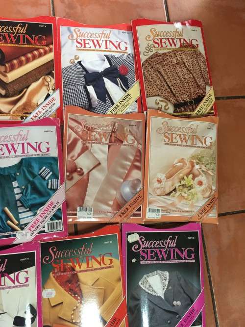 PATTERN JOBLOT SUCCESSFUL SEWING (22 PATTERNS) AS PER PICS